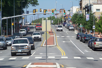 Hillsborough Street in Raleigh