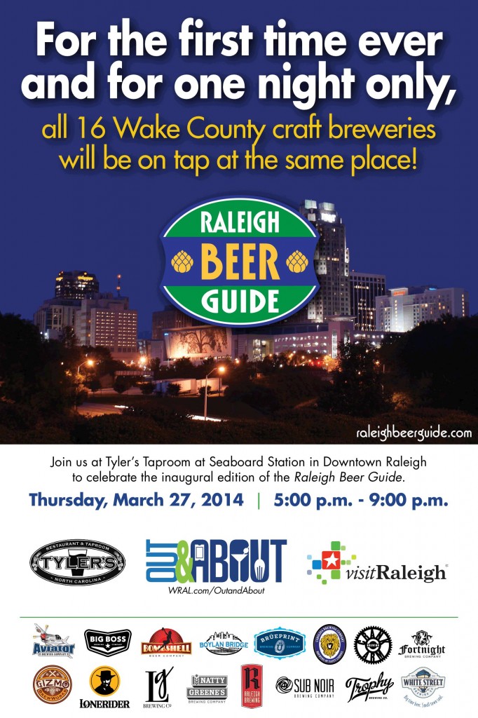 Raleigh Beer Guide Launch Party at Tyler's Taproom