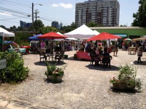 Pop-up Sunday in Downtown Raleigh