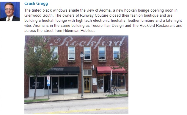 Aroma hooka lounge in Downtown Raleigh