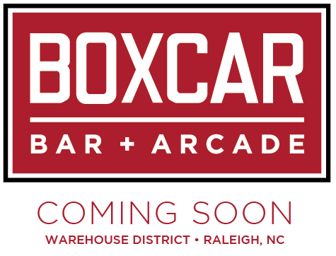 Boxcar Bar + Arcade in Downtown Raleigh