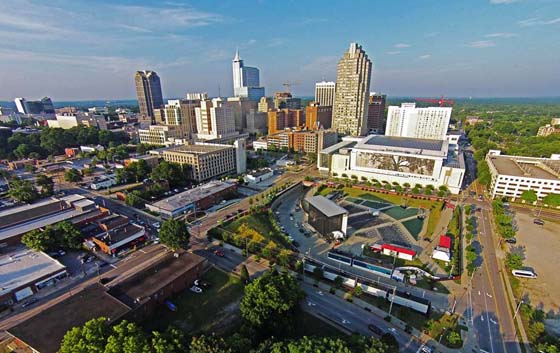 Downtown Raleigh Skyline photo contest winner