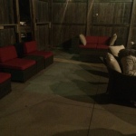 Proof at Five Points - back patio