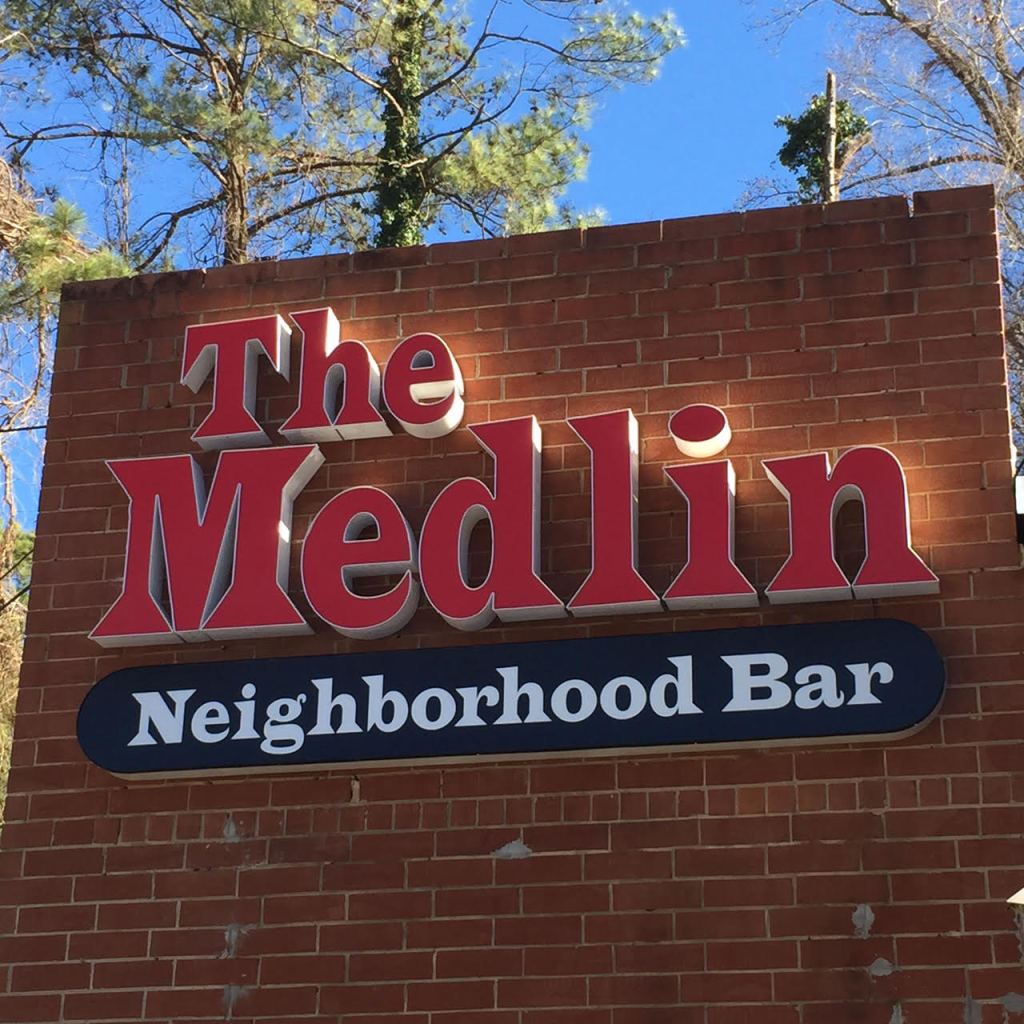 The Medlin bar in Raleigh