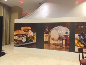 Marriott lobby during Rye Bar and Southern Kitchen construction