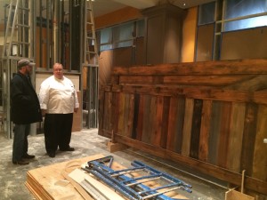 Executive Chef and General Manager Michael Rigot talks about the extensive redesign going into the new restaurant space