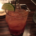 Southern Belle cocktail with bourbon