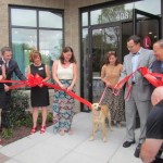 Canine-approved ribbon-cutting at The Lincoln Apartments