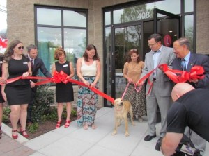Canine-approved ribbon-cutting at The Lincoln Apartments