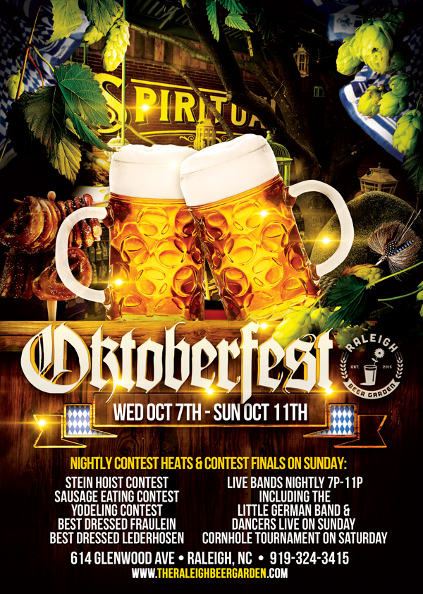 Raleigh Beer Garden Oktoberfest