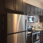Kitchen finishes at The Lincoln Apartments