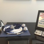 Staged in-unit dining space at The Lincoln Apartments