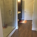 Nice bathroom finishes in The Lincoln Apartments