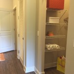 In-unit storage at The Lincoln Apartments