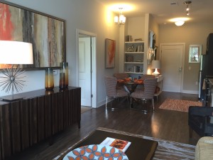 1-bedroom unit at The Lincoln Apartments