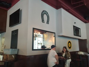 Indoor seating at 510 Tavern