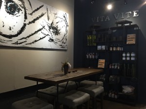Group seating at Vita Vite