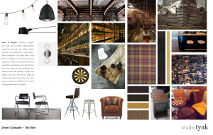 Possible interior design influences for Dram and Draught