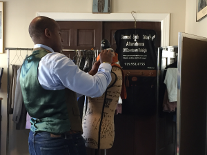 Brian Burnett of Glenwood Tailors of Downtown Raleigh