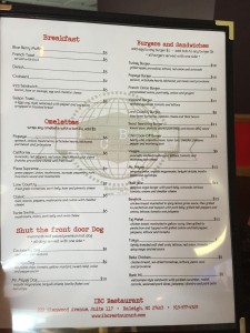 DTRNews.com | Downtown Raleigh News | International Breakfast & Burger Company Menu - Glenwood South