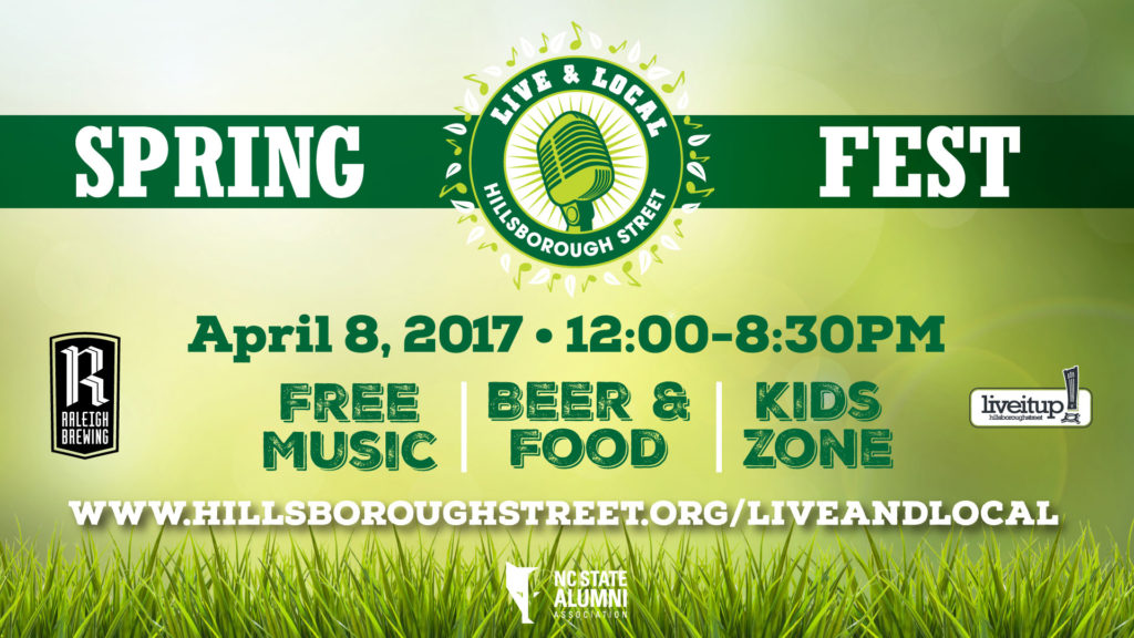 Spring Fest on Hillsborough Street